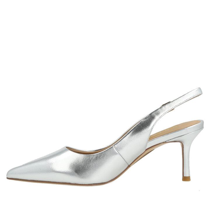 Uma Parker Chanel in Nappa Metal Argento Online