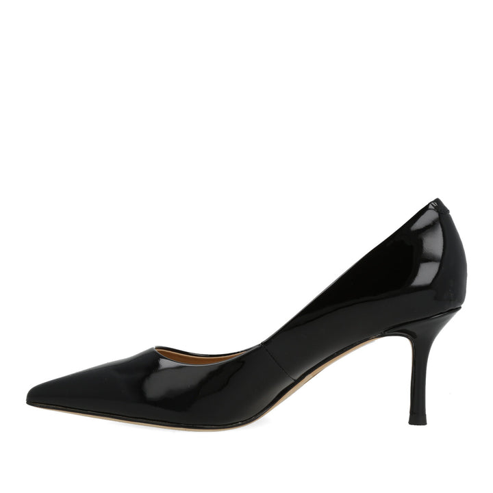 Uma Parker Decolleté in Vernice Nero Offerta Anniversario