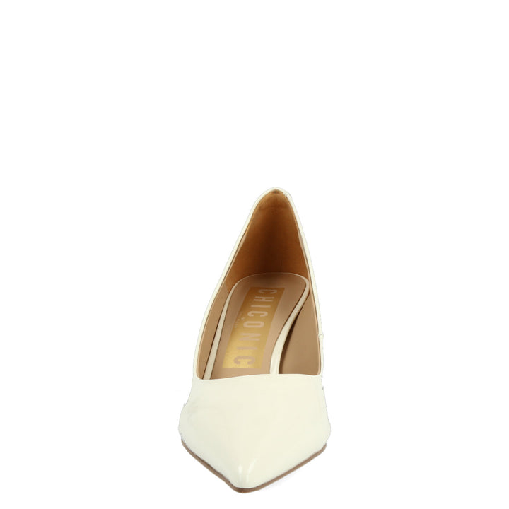 Uma Parker Decolleté in Vernice Bianca Offerte