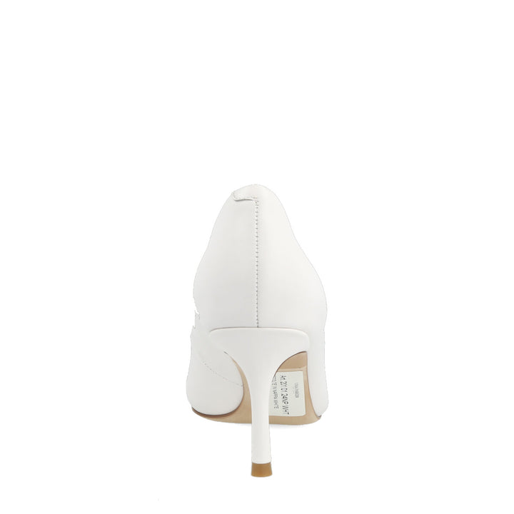 Uma Parker Decolleté in Nappa Bianco Negozio