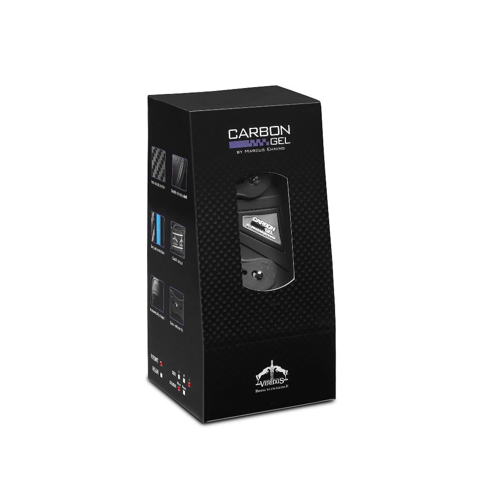 Veredus OUTLET - Carbon Gel Velcro Straps Front Italy