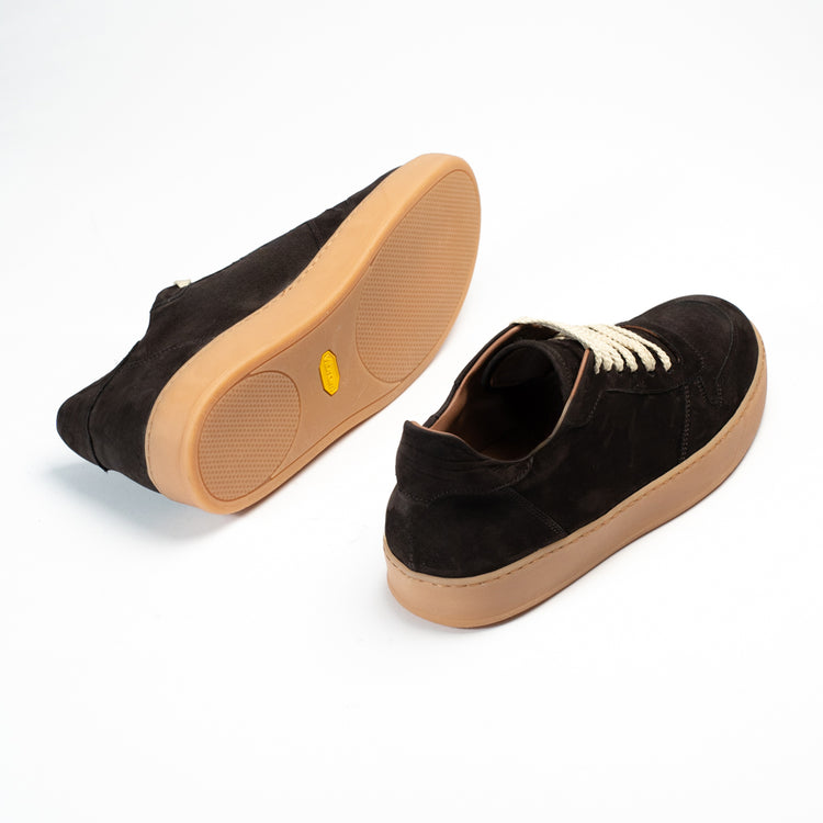 Via Mercanti Liam Chocolate - Sneakers da uomo – VIAMERCANTI Saldi Di Fabbrica