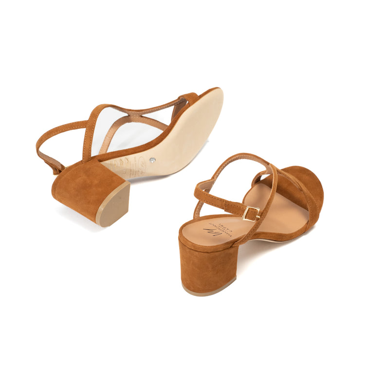 Via Mercanti Tamara Heel Caramel – VIAMERCANTI In Vendita