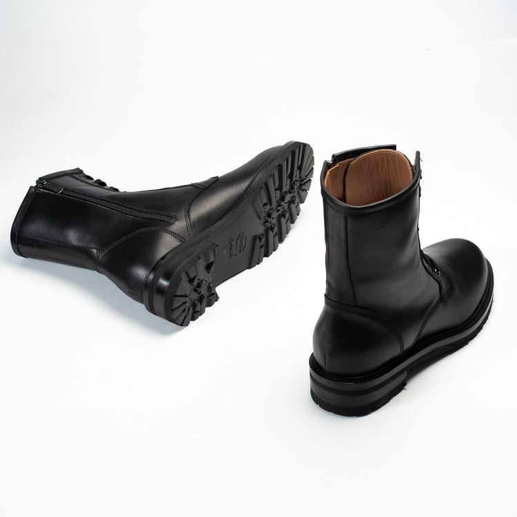 Via Mercanti Lorenzo Calf Black - Stivaletti da uomo. – VIAMERCANTI Vendita